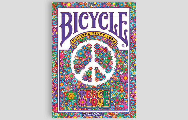 Bicycle Peace & Love Playing Cards by Collectable Playing Cards