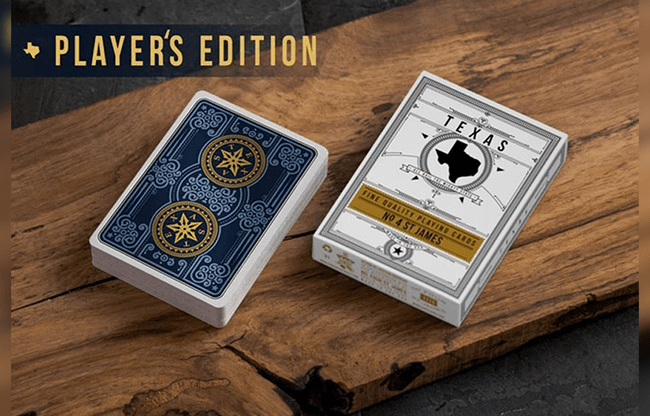 No. 4 St. James Texas Playing Cards (White)