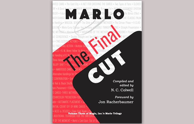 Marlo The Final Cut - Third Volume Of The Marlo Card Series - Book