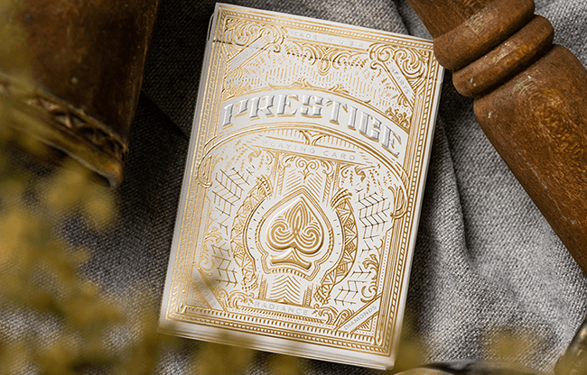 Prestige (White) Playing Cards