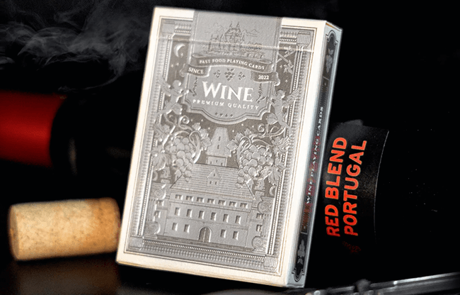 Wine Playing Cards by Fast Foods Playing Cards