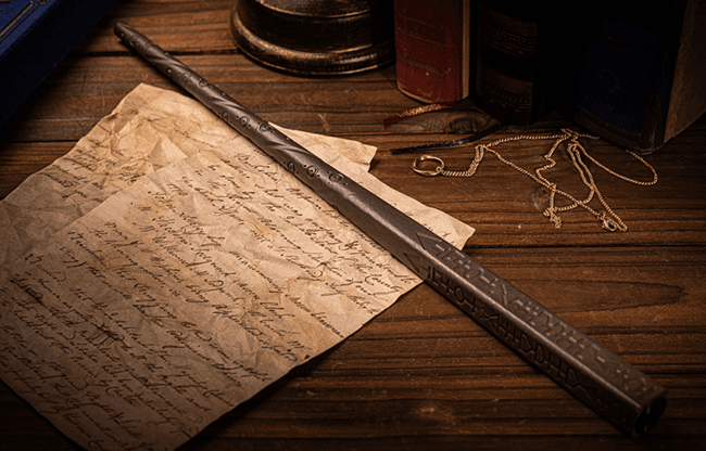 Fireball Wand (The Student) Magic Shooting Wizard's Wand - Trick