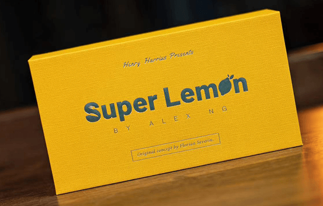 Super Lemon by Alex Ng and Henry Harrius (Gimmicks and Online Instructions)- Trick