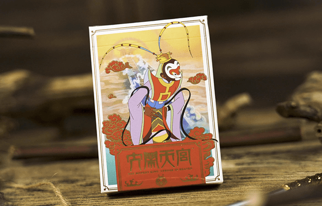 The Monkey King (Red) Playing Cards