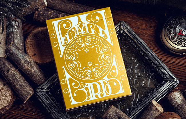 Smoke & Mirrors V9, Gold (Standard) Edition Playing Cards by Dan & Dave
