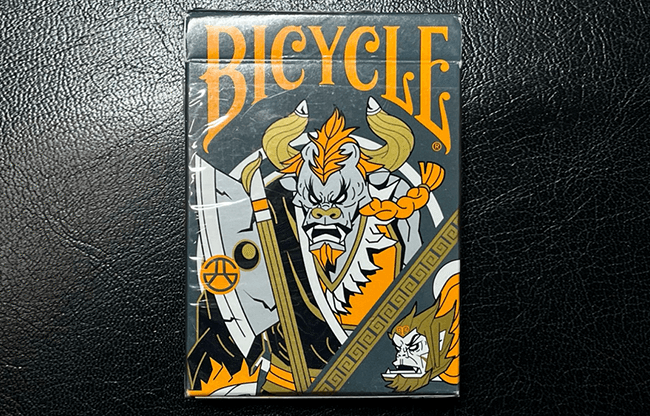 Bicycle Bull Demon King (Demolition Grey) Playing Cards