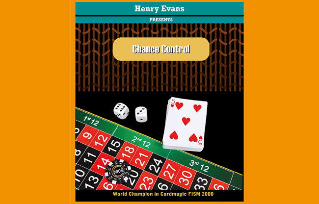 Chance Control Blue (Gimmicks and Online Instructions) by Henry Evans - Trick