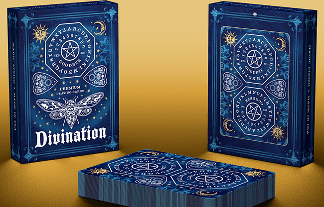 Divination (Blue) Playing Cards by Midnight Cards