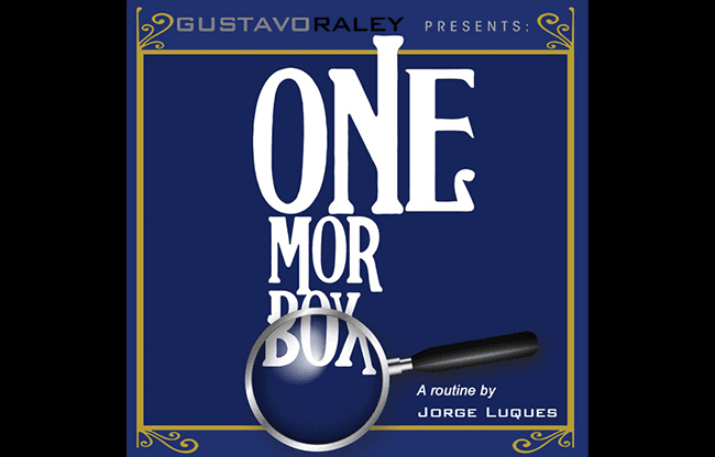 ONE MORE BOX BLUE (Gimmicks and Online Instructions) by Gustavo Raley - Trick