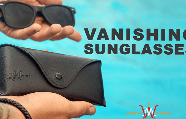 VANISHING SUNGLASSES (Gimmicks and Online Instructions) by Wonder Makers - Trick
