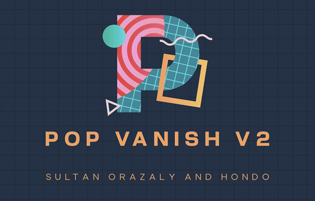Pop Vanish 2 BLUE (Gimmicks and Online Instruction) by Sultan Orazaly & Hondo  - Trick