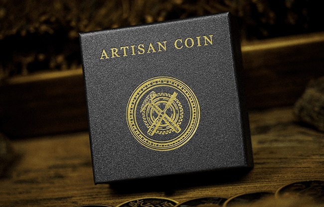 Crazy Chinese Coins by Artisan Coin & Jimmy Fan (Gimmicks and Online Instructions) - Trick