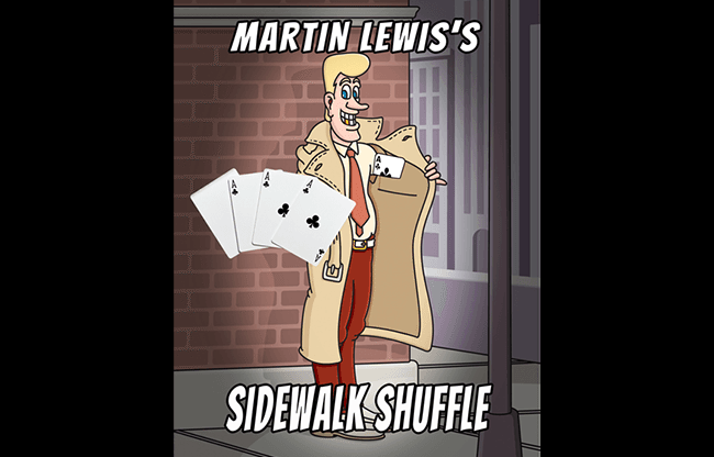 Sidewalk Shuffle POKER SIZE by Martin Lewis - Trick