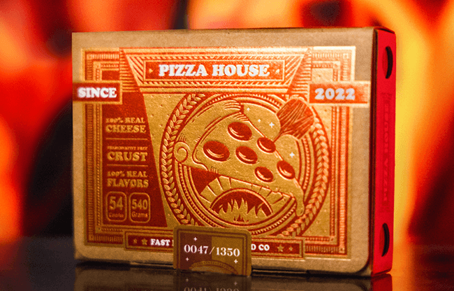 Pizza House Playing Cards by FFPC