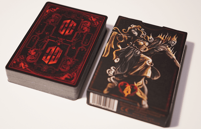 Elements Playing Cards (Red) by ChrisCards