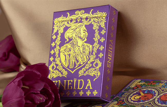 Eneida: Passion (Purple) Playing Cards