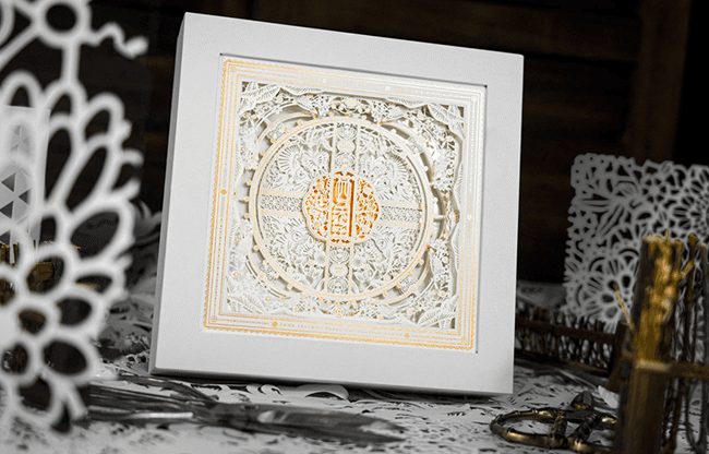 The Four Seasons White Boxset Playing Cards