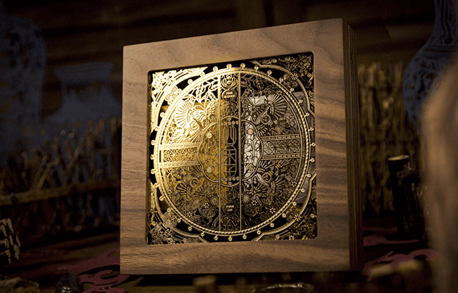 The Four Seasons Wooden Boxset Playing Cards