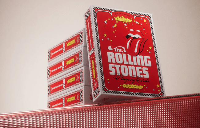 The Rolling Stones Playing Cards by theory11