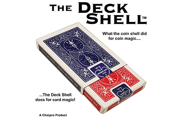Deck Shell 2.0 Set (Blue Bicycle) by Chazpro Magic - Trick