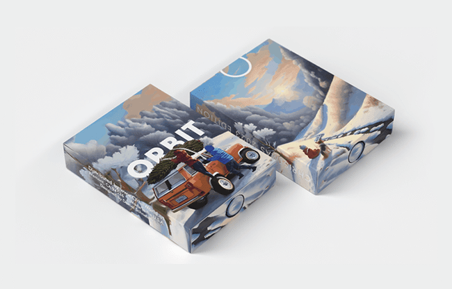 Orbit Christmas V3 Playing Cards