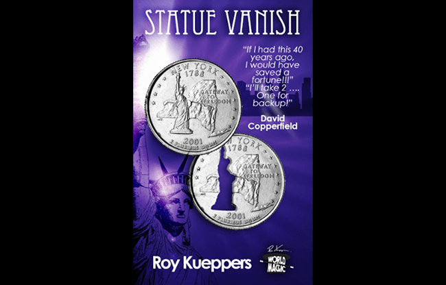 Statue Vanish (Gimmicks and Online Instructions) by Roy Kueppers - Trick