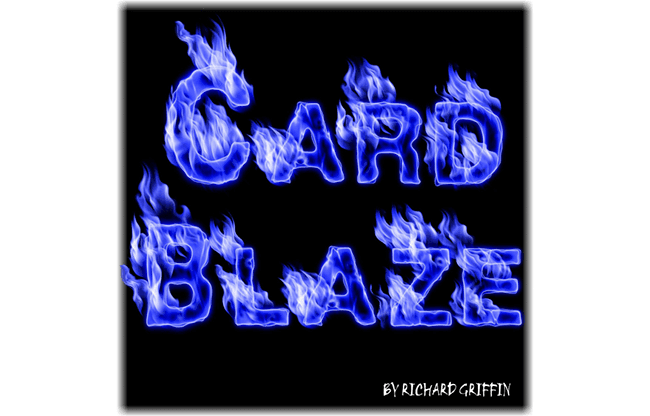 CARD BLAZE by Richard Griffin - Trick