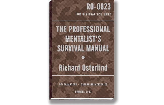 The Professional Mentalist's Survival Manual  by Richard Osterlind - Book