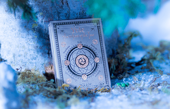 Wheel of the Year Yule Playing Cards by Jocu