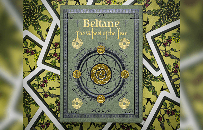 Wheel of the Year Beltane Playing Cards by Jocu