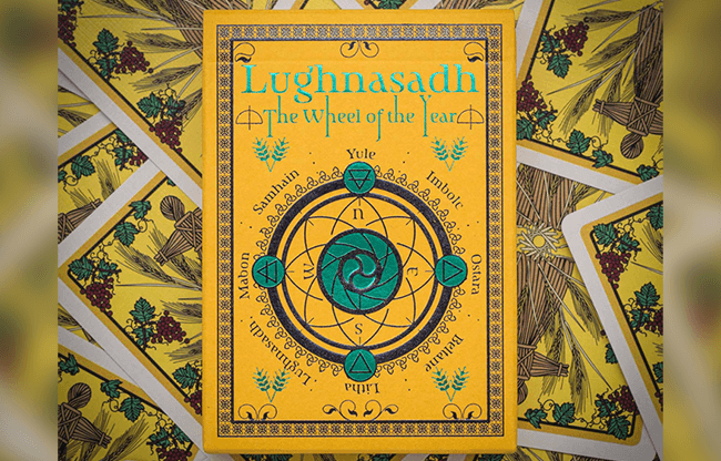 Wheel of the Year Lughnasadh Playing Cards by Jocu