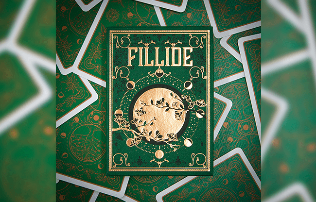 Fillide: A Sicilian Folk Tale Playing Cards V2 (Forest Green) by Jocu