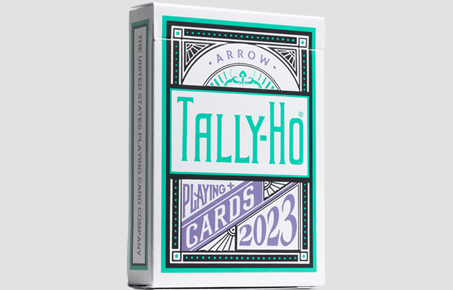 Tally Ho Fan Back Arrow Playing Cards by US Playing Card Co.