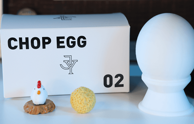 Chop Egg by Jeki Yoo (Gimmicks and Online Instructions) - Trick