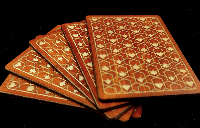 Wooden ESP Cards by Joker Magic - Trick