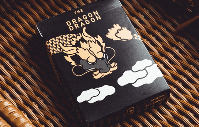 The Dragon (Black) Playing Cards