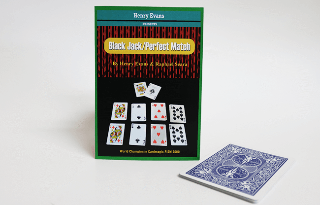 Black Jack/ Perfect Match Blue (Gimmicks and Online Instructions) by Henry Evans and Raphael Seara - Trick