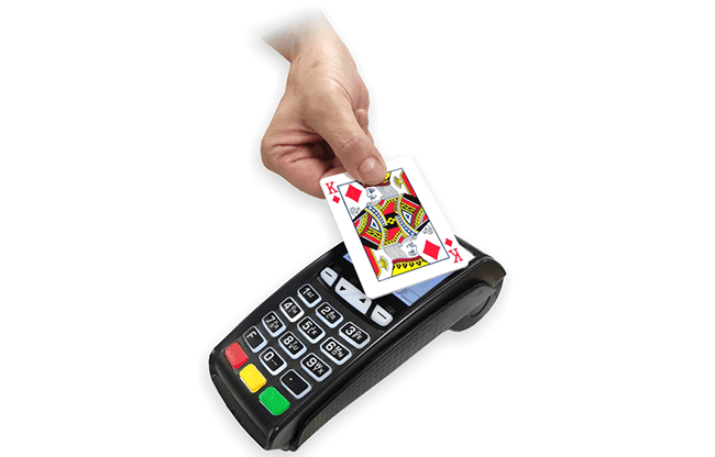 Credit Card Holder (Made from Red Bicycle cards) by Joker Magic - Trick