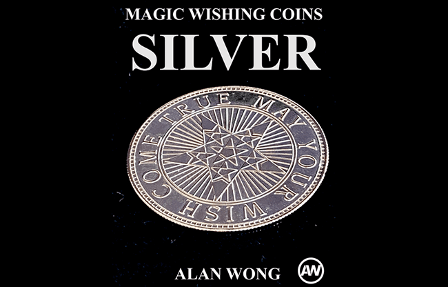 Magic Wishing Coins Silver (12 Coins) by Alan Wong - Trick