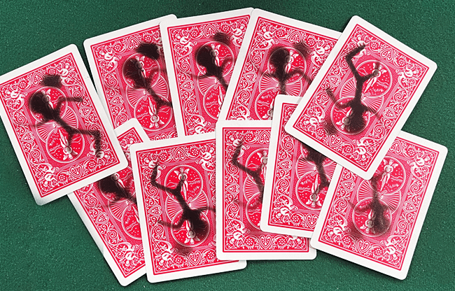 Stickman Bob SMOKED CARDS (Pack of 10) - Trick