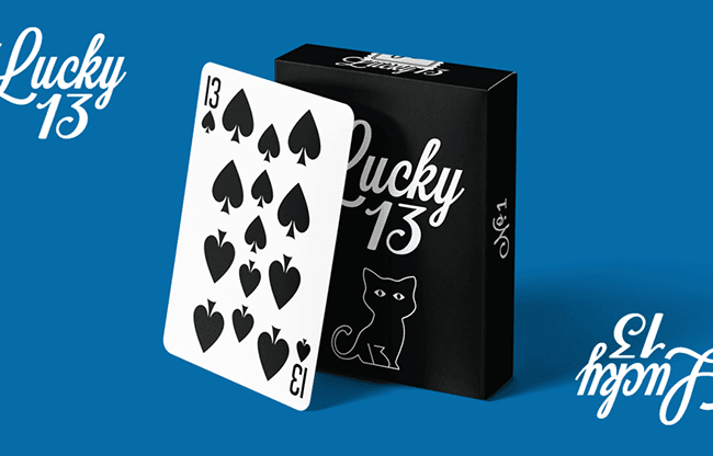 Lucky 13 Playing Cards by Jesse Feinberg