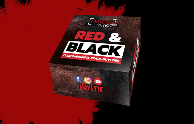 Red and Black (Gimmicks and Online Instructions) by Curry-Jennings-Pearl-Duvivier - Trick