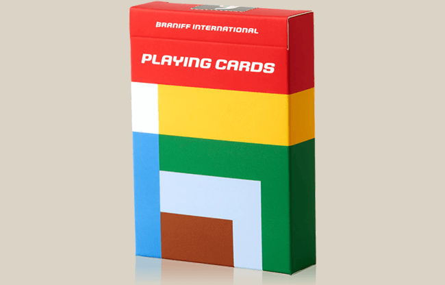 Braniff Playing Cards by Art of Play
