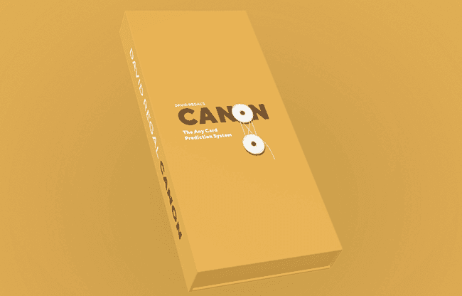 Canon (Gimmicks and Online Instructions) by David Regal - Trick