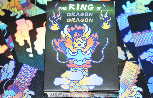 The King of Dragon (Holographic) Playing Cards