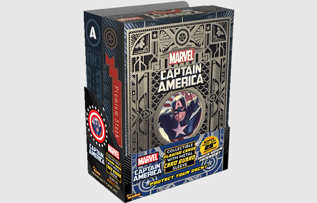 Marvel Captain America Playing Cards (Plus Card Guard)