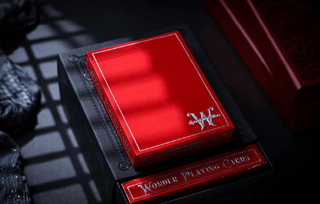 Scarlet Wonder (Signature Cold Foil) Playing Cards