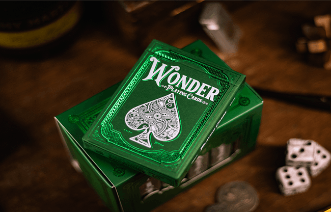 Emerald Wonder Playing Cards