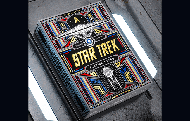 Star Trek Light Edition (White) Playing Cards by theory11