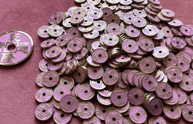 MINI CHINESE COIN PINK by N2G - Trick